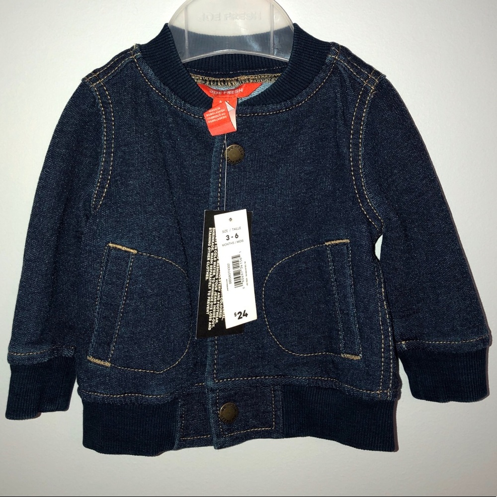 Baby Joe Fresh unisex denim jacket
